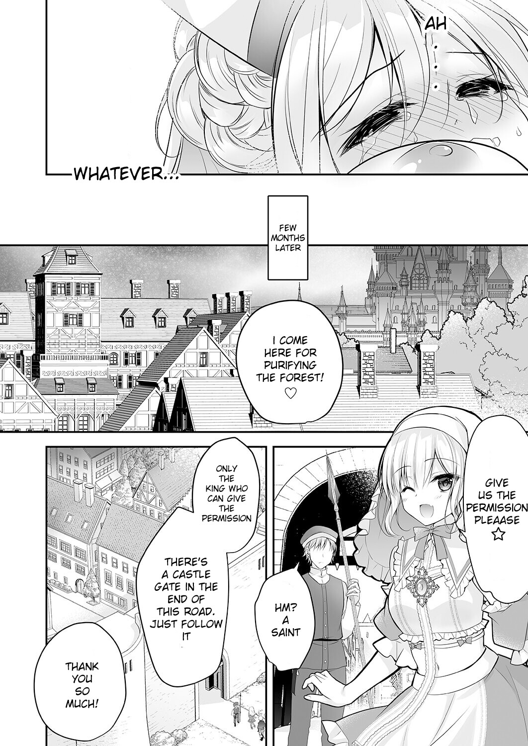 Hentai Manga Comic-Isekai Gangrape ~brainwashed saint is happy to change her job to become a meat toilet~-Read-51